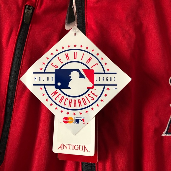 Authentic MLB Antigua quarter zip Men’s jacket - Picture 2 of 4